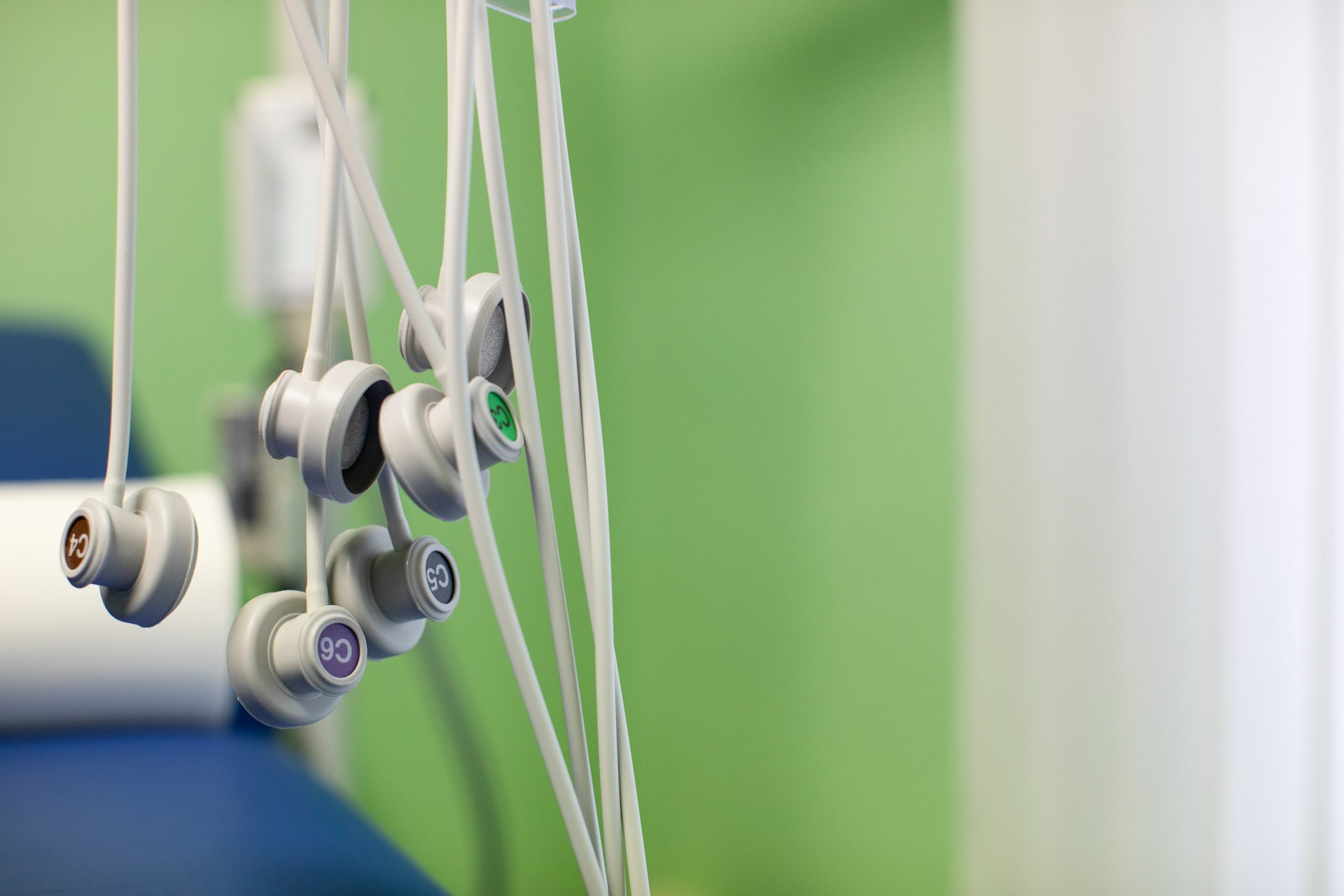 a close-up of a stethoscope on a table