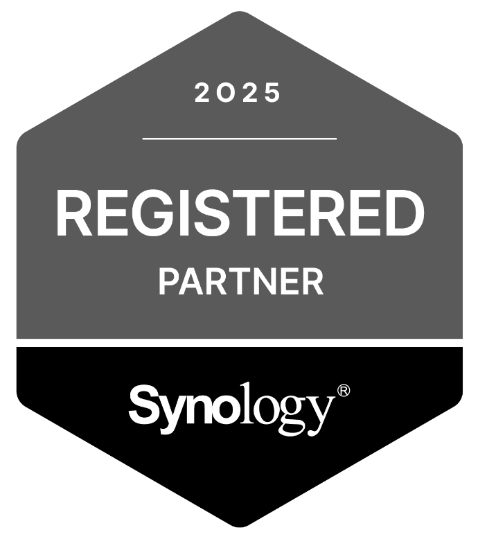 Synology REGISTERED PARTNER 2025 Logo