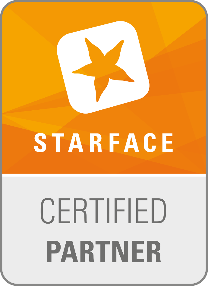 STARFACE CERTIFIED PARTNER Logo